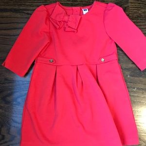Janie and Jack Size 3 Red Dress